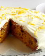 Морковно-лимонный пирог