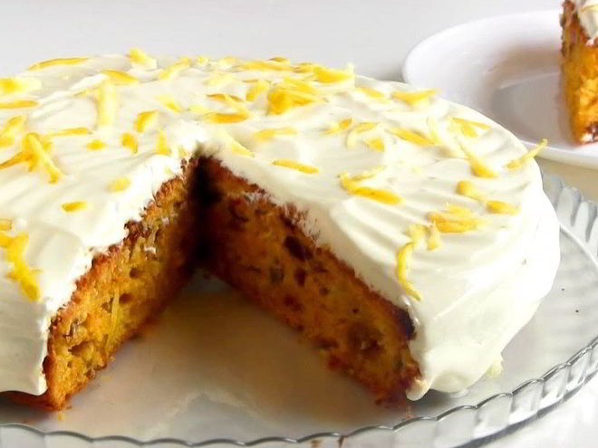 Рецепт морковна-лимонного пирог