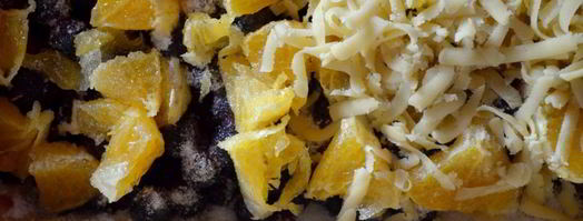 песочный пирог с черной смородиной и апельсином. Шаг 5