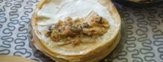 пирог блинный с курицей. Шаг 8