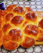 Пирог Гроздь винограда из хрущевского теста