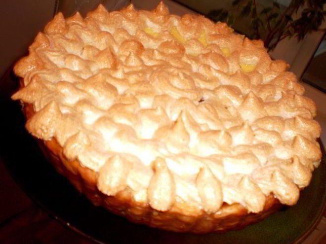 Рецепт пирога лимон под снегом