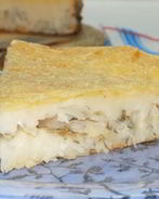 Пирог с капустой заливной на кефире