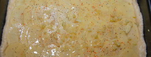 пирог с картофелем и луком. Шаг 4