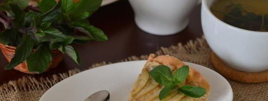 пирог с миндальным кремом. Шаг 17