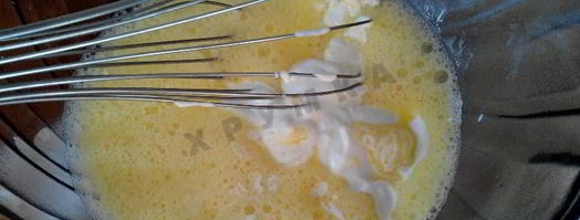 пирог с сыром в мультиварке заливной. Шаг 4