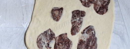 пирог с вареной сгущенкой. Шаг 6