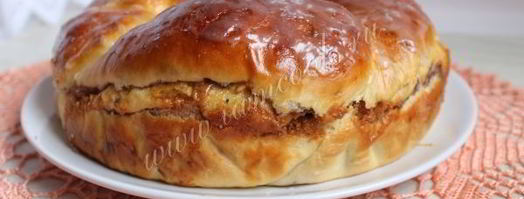 пирог с вареной сгущенкой. Шаг 12