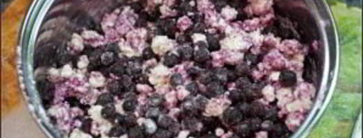 пирог со смородиной и творогом. Шаг 6