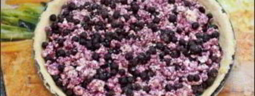 пирог со смородиной и творогом. Шаг 7