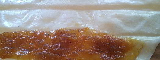 пирог улитка из теста фило. Шаг 13