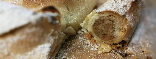 пирог улитка из теста фило. Шаг 19