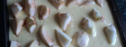 пирог яблоки в перине. Шаг 3