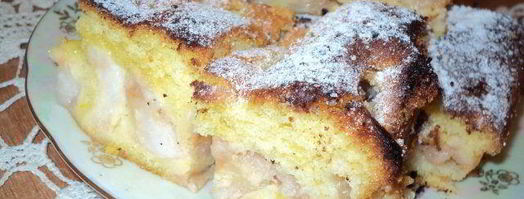 пирог яблоки в перине. Шаг 4