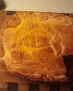 Рыбный пирог с лососем