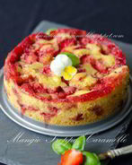 Сенсационно быстрый клубничный пирог