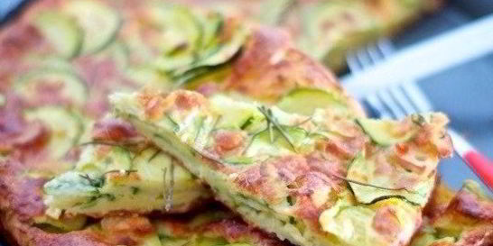 Тосканский пирог с цукини