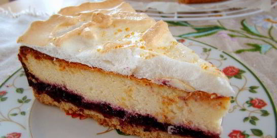 Творожный пирог по-шведски
