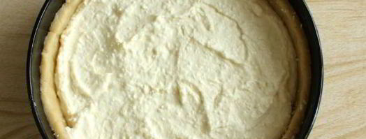 творожный пирог с кокосом и вишней. Шаг 8