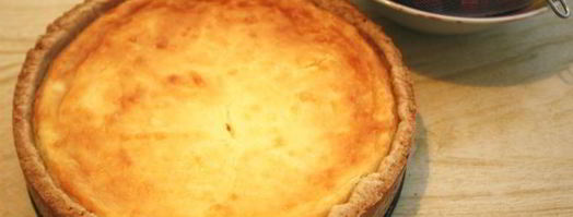 творожный пирог с кокосом и вишней. Шаг 9