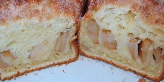 Яблочный пирог на кефире