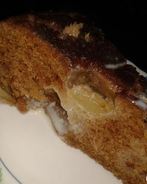 Яблочный пирог с заливкой