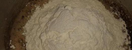 яблочный пирог с заливкой. Шаг 4