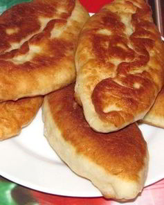 Ленивые пирожки с луком и яйцом