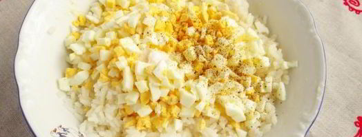 начинка для пирожков с рисом и яйцом. Шаг 9