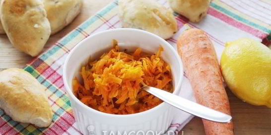 Начинка из моркови для пирожков