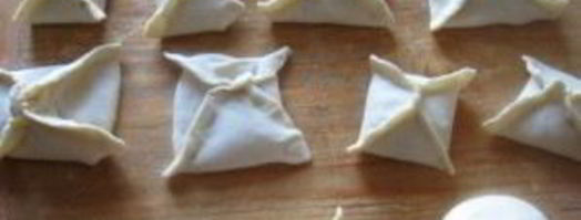 пирожки без дрожжей. Шаг 10