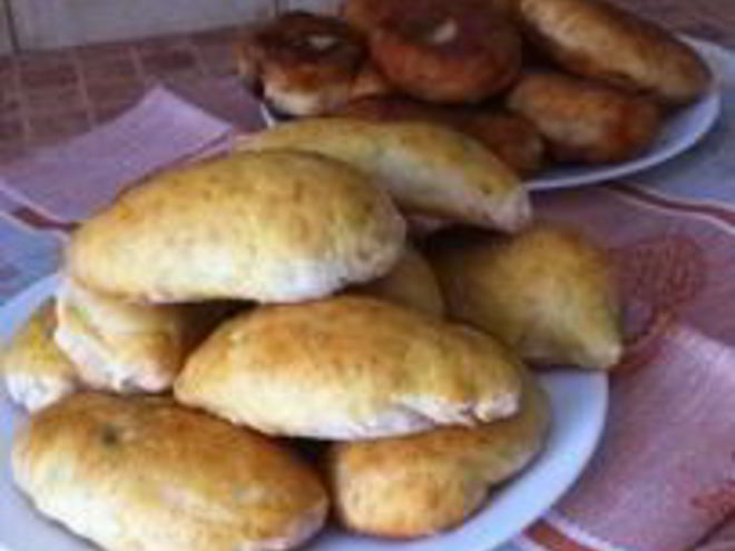 Рецепт пирожков дрожжевых на сухих дрожжах с грибами