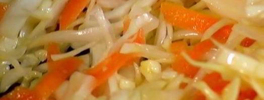 пирожки из лаваша с курицей и капустой. Шаг 5