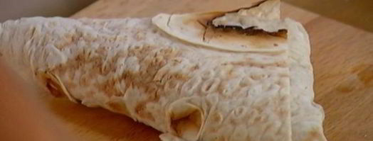 пирожки из лаваша с курицей и капустой. Шаг 10