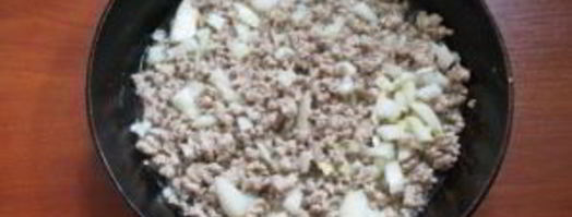 пирожки из лаваша с мясом. Шаг 3