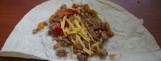 пирожки из лаваша с мясом. Шаг 5