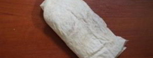 пирожки из лаваша с мясом. Шаг 6