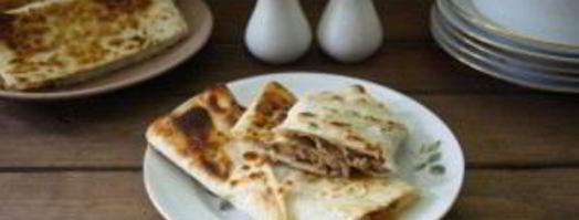 пирожки из лаваша с мясом. Шаг 7