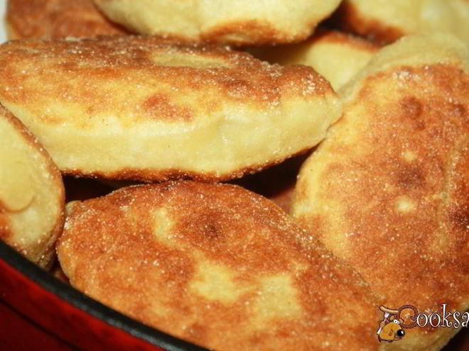 Рецепт пирожков из теста на мацони с картофелем и фаршем