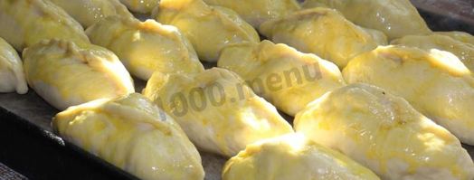 пирожки с абрикосами в духовке. Шаг 22