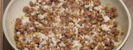 пирожки с фаршем и рисом. Шаг 5