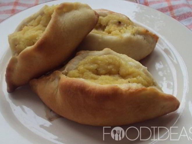 Рецепт пирожков с горохом в духовке