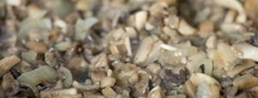 пирожки с грибами и курицей. Шаг 3