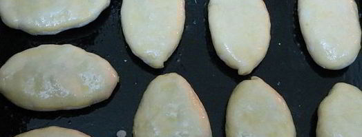 пирожки с грибами и рисом. Шаг 21