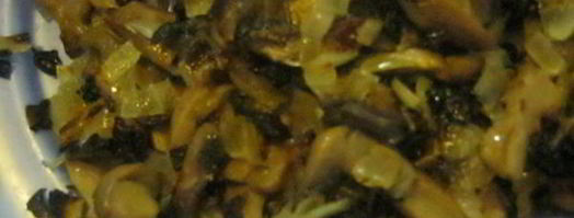 пирожки с грибами, луком и яйцом. Шаг 3