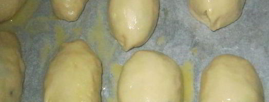 пирожки с грибами, луком и яйцом. Шаг 6