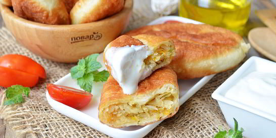 Пирожки с капустой