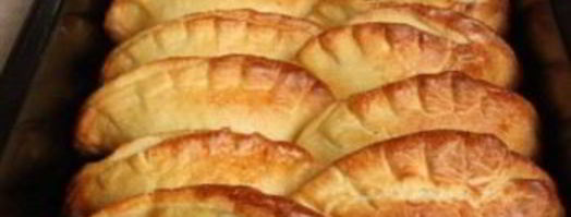 пирожки с колбасой в духовке. Шаг 9