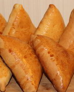 Пирожки с курицей и грибами