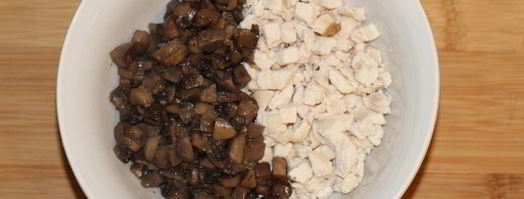 пирожки с курицей и грибами. Шаг 5